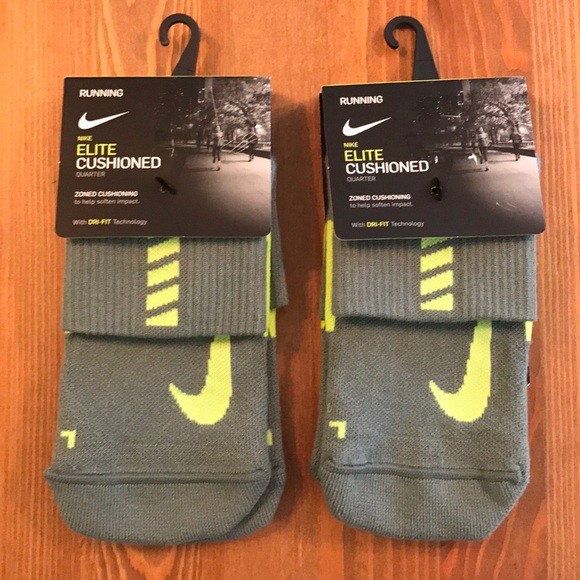 Nike Accessories - Nike Running Socks, 2 pair Cushioned & Dri-Fit